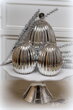 Vajce strieborné malé