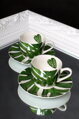 Šálky espresso set/1kus Monsetera 