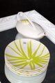 Čajník + taniere porcelánový/set