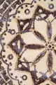 Obraz mandala/krémovo hnedá