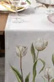 Obliečka na vankúš s potlačou/tulipán