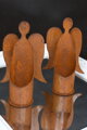 Svietnik plechový anjel/26x15cm.