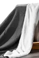 Deka čierno-biela/150x200cm.