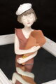 Socha slečny/34cm.