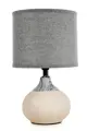 Lampa stolová krémovo-sivá/32cm.