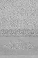 Uterák sivý s krajkou/30x50cm 500gsm.