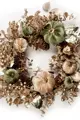 Vianočný veniec medeno-zlatý/40cm.