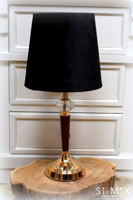 Lampa čierna