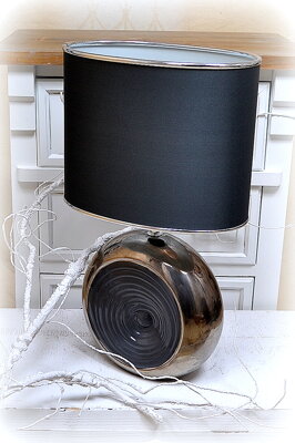 Lampa - stolová šedo-strieborná (C/NICK/LAMP/1A)