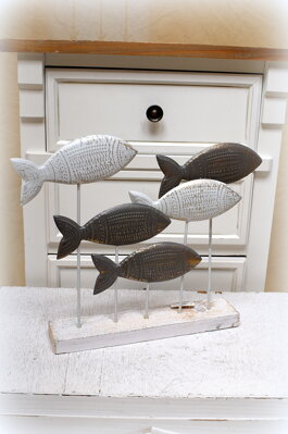 Kovaná dekorácia - ryby 