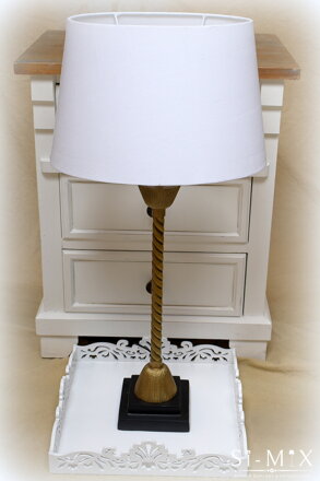 Lampa stolová/kovová noha