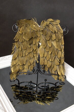 Anjelske krídla z peria 