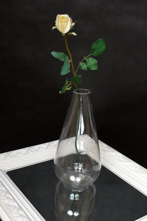 Váza sklenená/35cm