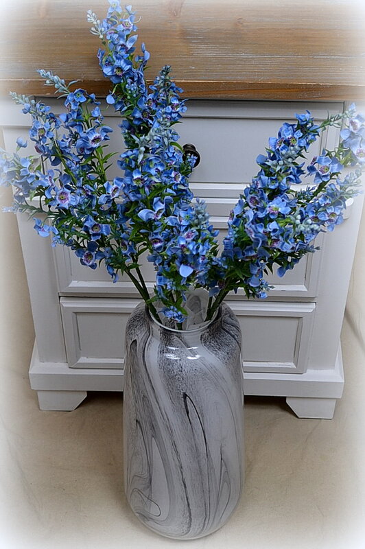 Kvet Šanta modrá F218-BL
