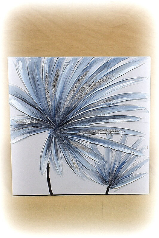Obraz modrý kvet 1