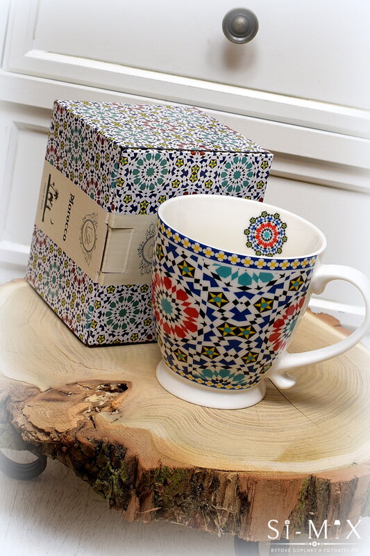 Porcelánový hrnček Marocco