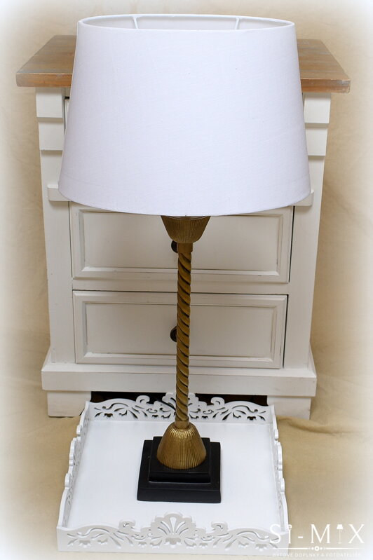 Lampa stolová/kovová noha