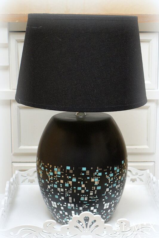 Lampa keramická-mozaika