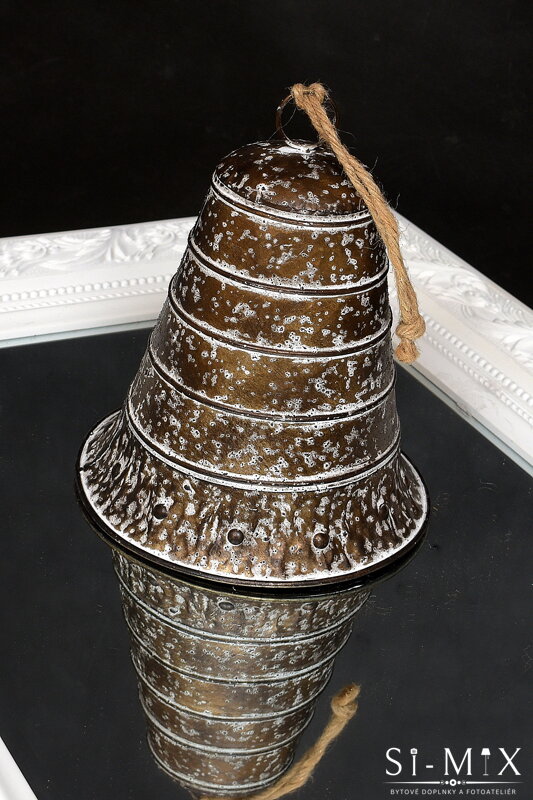 Zvon kovový veľký/25cm.