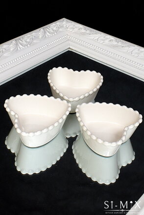 Miska srdce/10x10x4cm.
