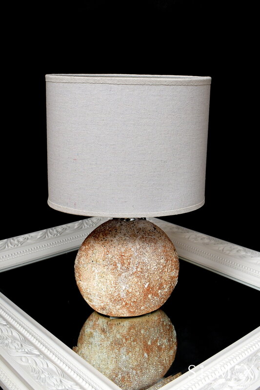 Lampa stolná prírodná/45cm.