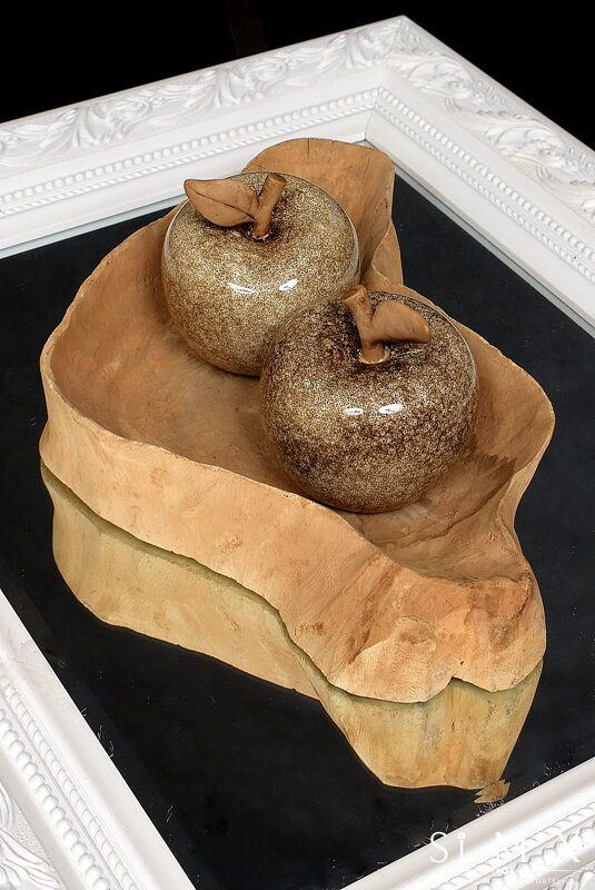 Misa drevená prírodná/38x25x7cm.