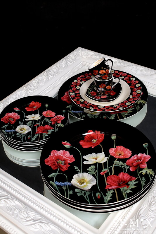 Obedová súprava porcelán/18dielna