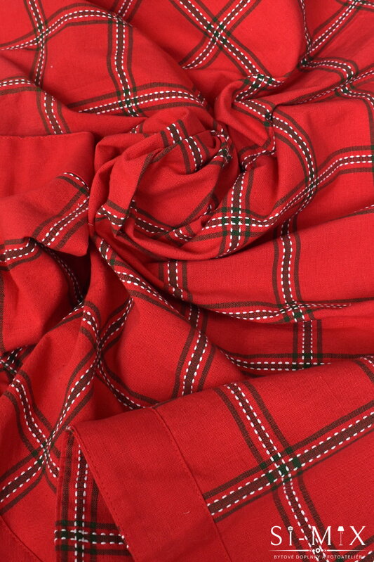 Obrus károvaný/ 140x180cm