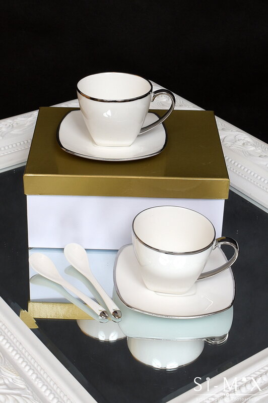 Šálka porcelán set 2 kus/7x9cm.