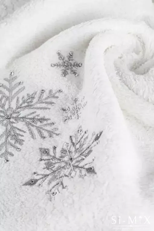 Osuška biela zimná/70x140cm