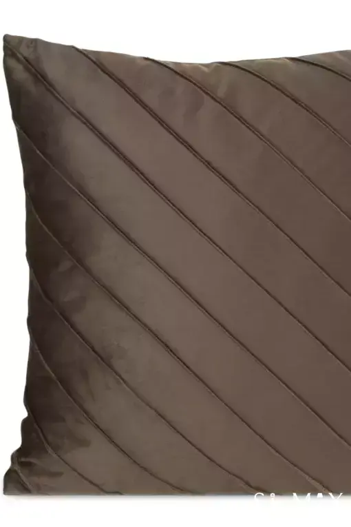 Obliečka na vankúš hnedá/45x45cm.