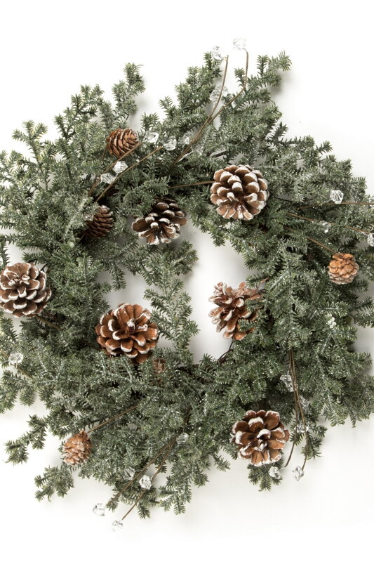 Vianočný veniec zelený/40cm.