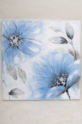 Obraz modrý kvet 